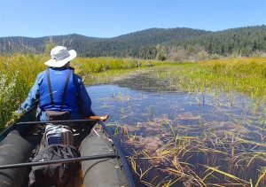 Canoeing at Fourmile Creek – Klamath Basin, OR 